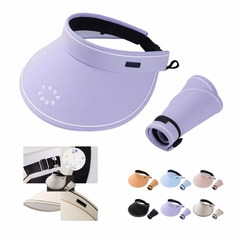 Visor Hat with Wide Brim UV Protection for Cycling