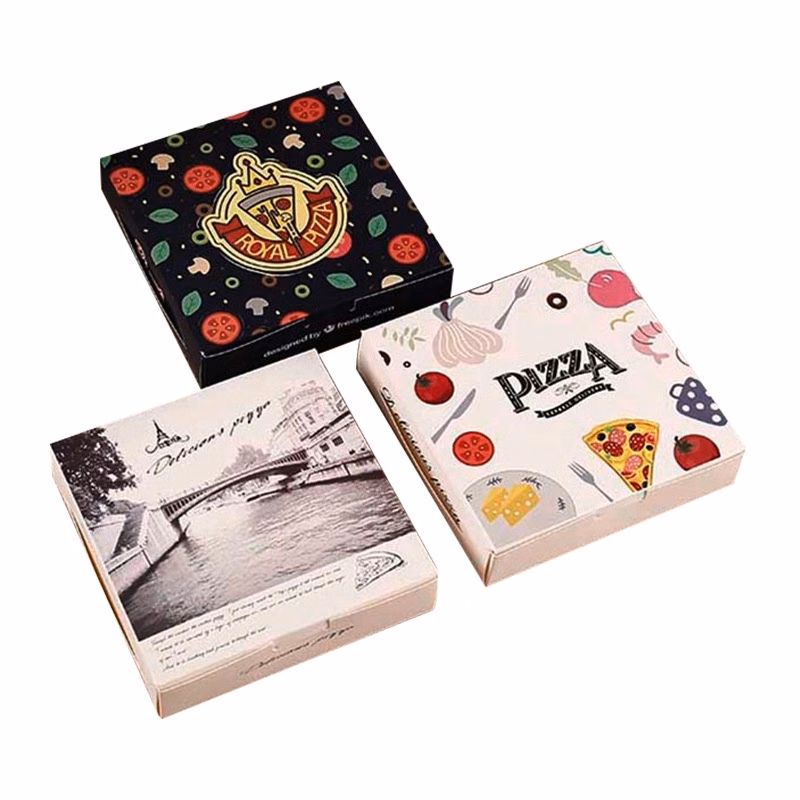 Full-color Pizza Craft Paper Box