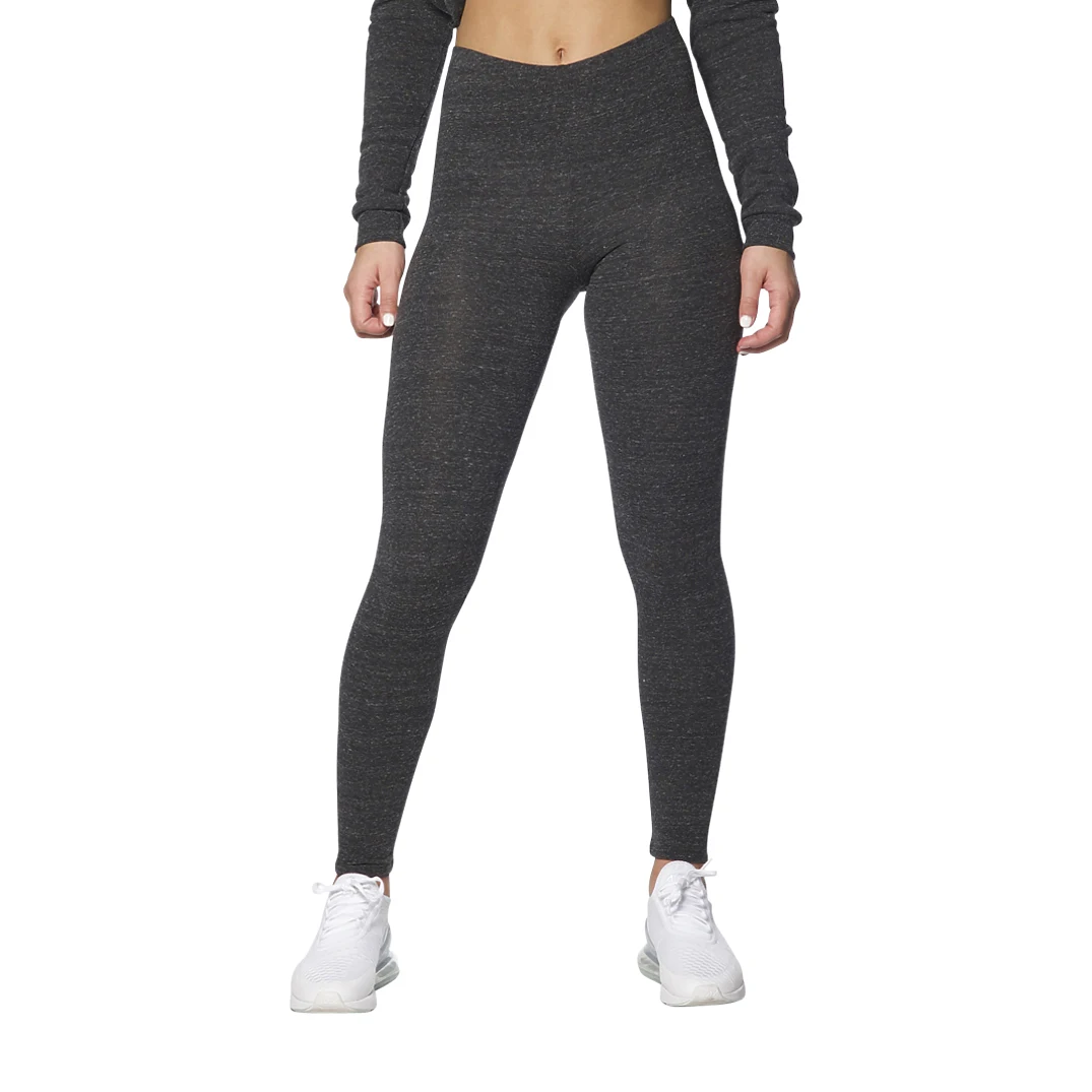 Women's eco Triblend Spandex Jersey Leggings 1