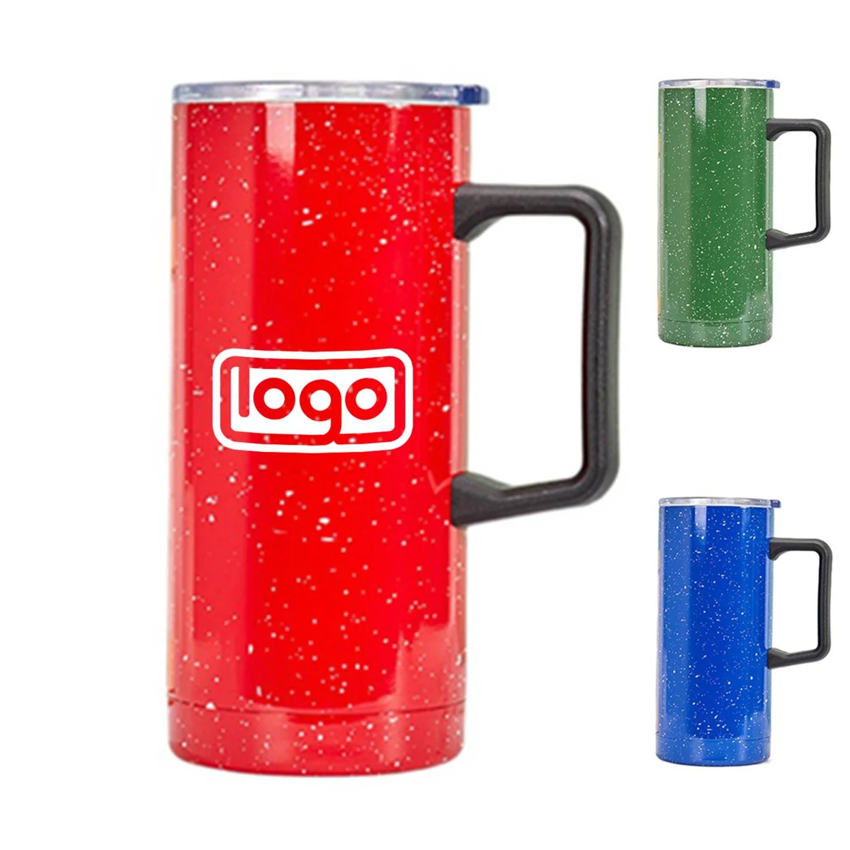 Stainless Steel Insulated Mug w/ Handle 1