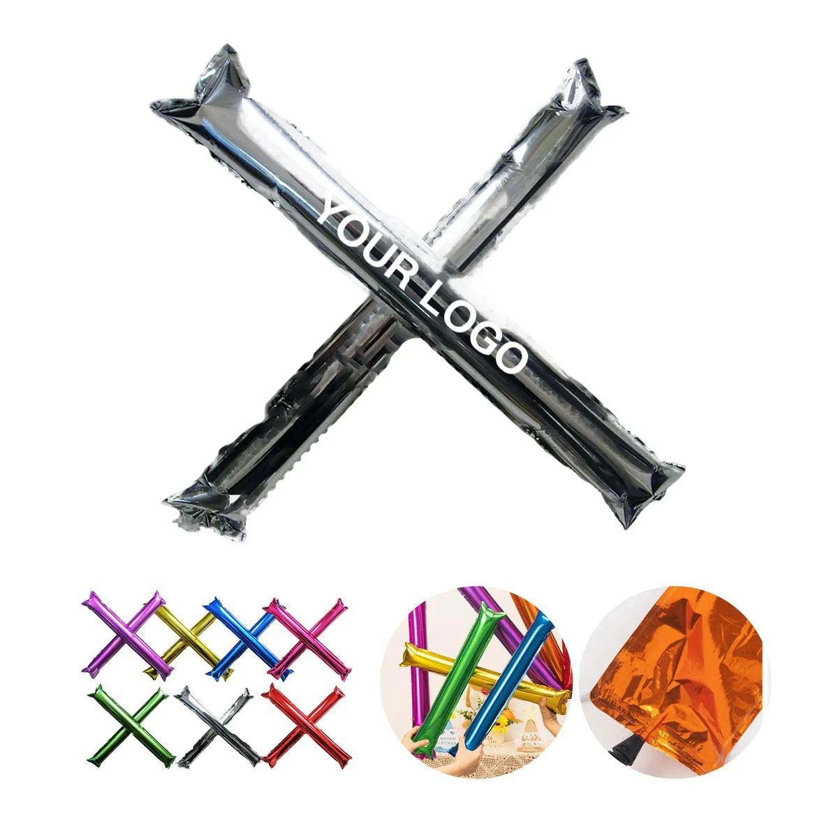 Inflatable Thunder Sticks for Games and Concerts 1