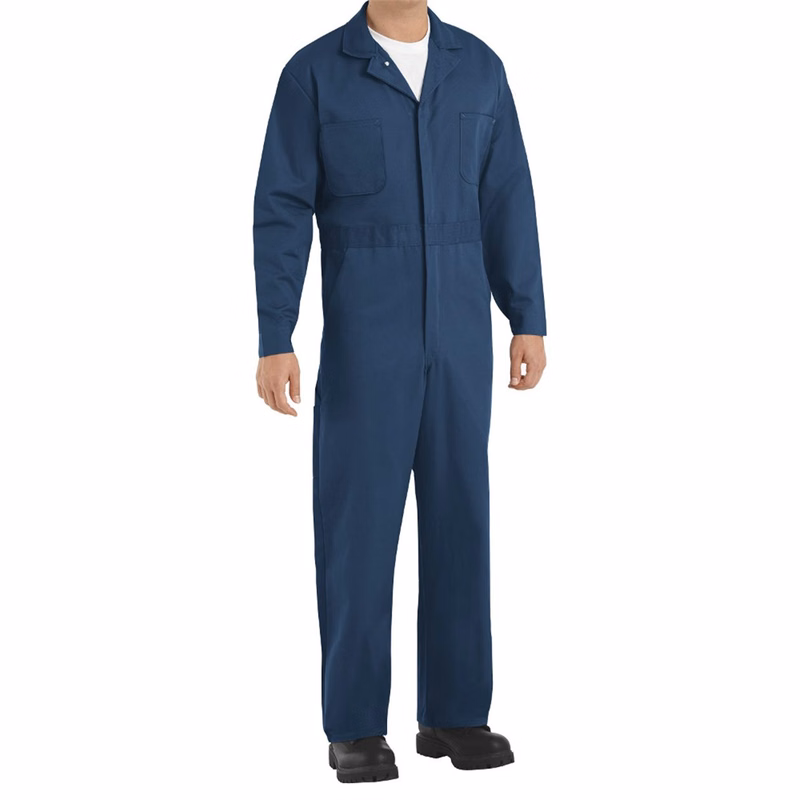 Men's Tall Button-Front Cotton Coverall - CC16T