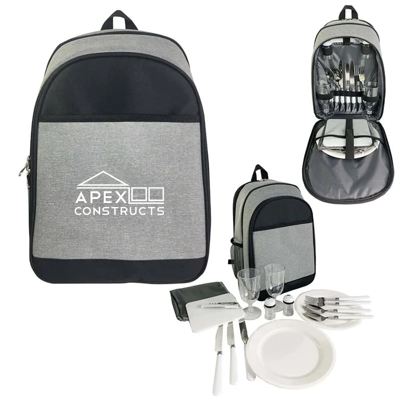 Lakeside Picnic Set Cooler Backpack 1