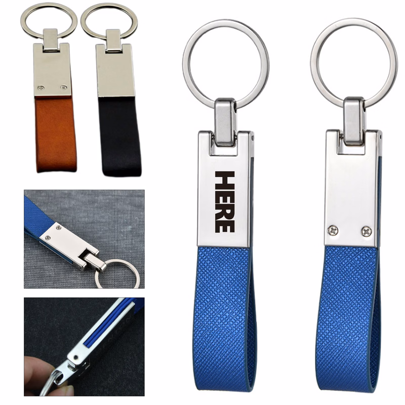 Handcrafted Leather Keychain