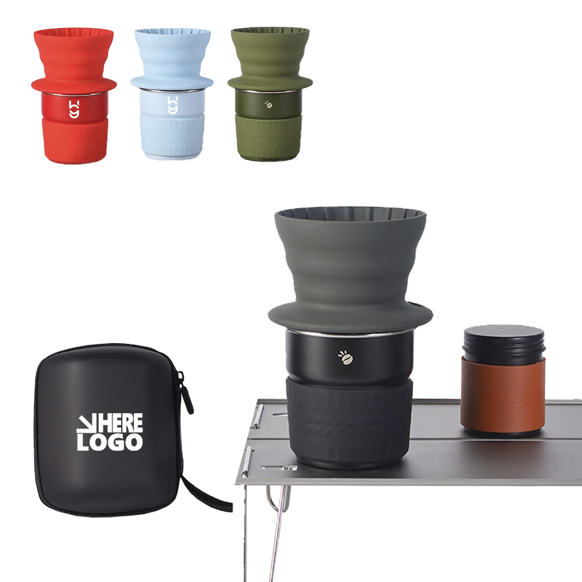Travel Pour-over Coffee Maker Set 1