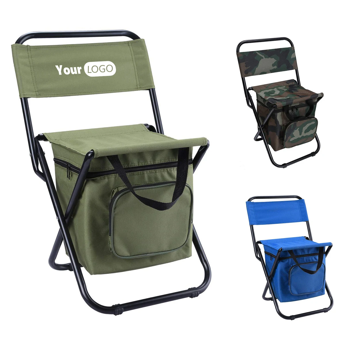 Iron Backrest Ice Pack Chair 1