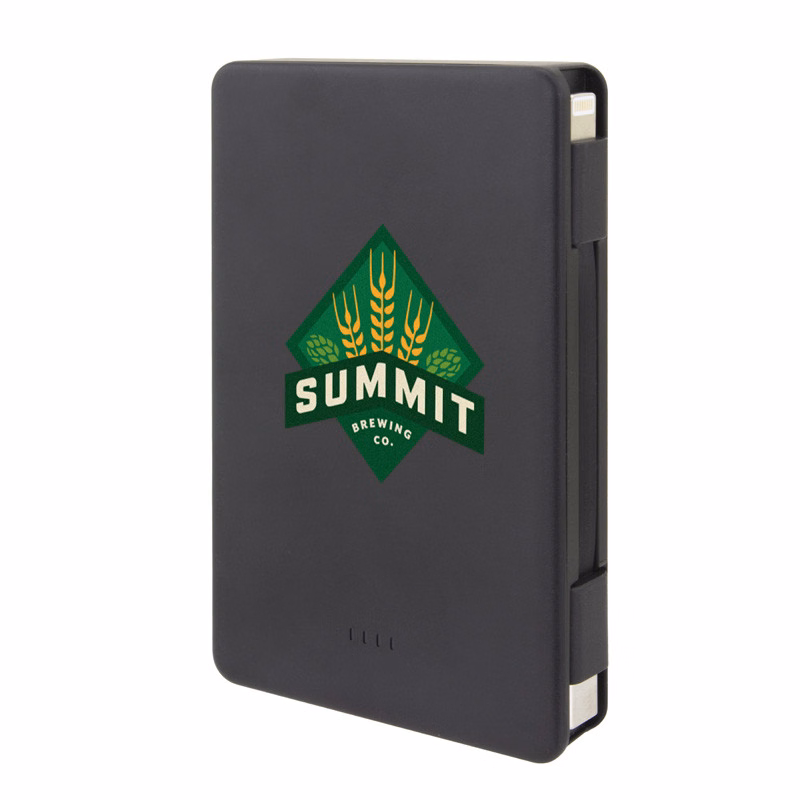 Fast Charging 5000mAh UL Listed Power Bank with One Cable™