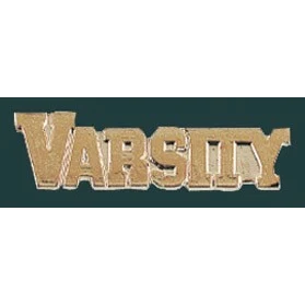 Varsity Metal Chenille Letter Insignia Pin 1