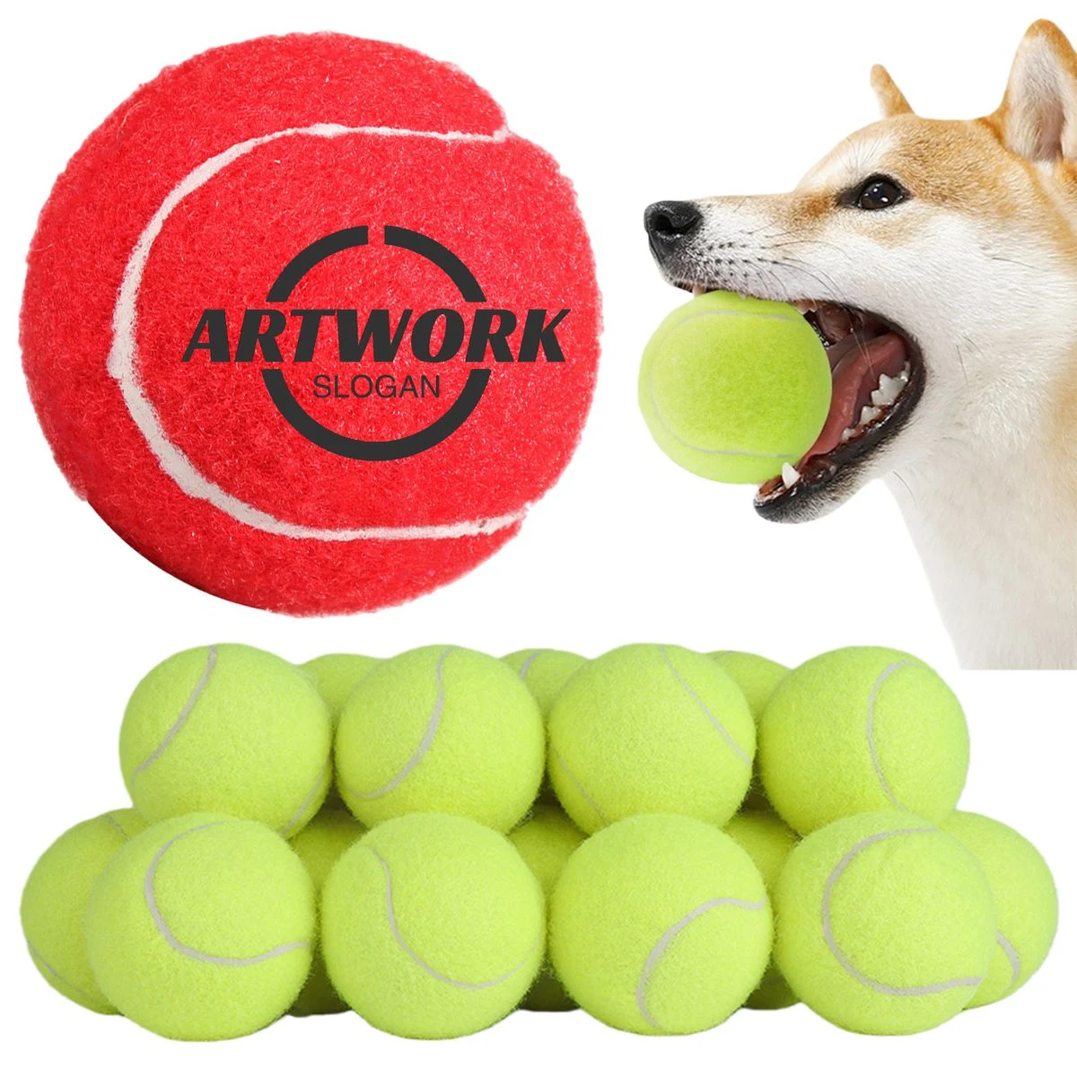 Outdoor Pet Dog Tennis Ball 1