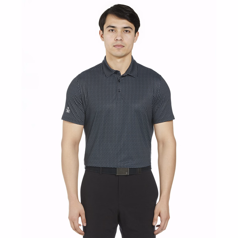 Allover Pete Print Golf Polo Shirt