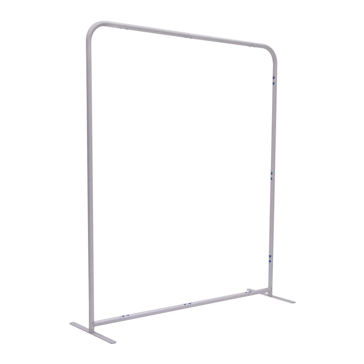 5'W x 72"H EuroFit™ Straight Wall Hardware 1