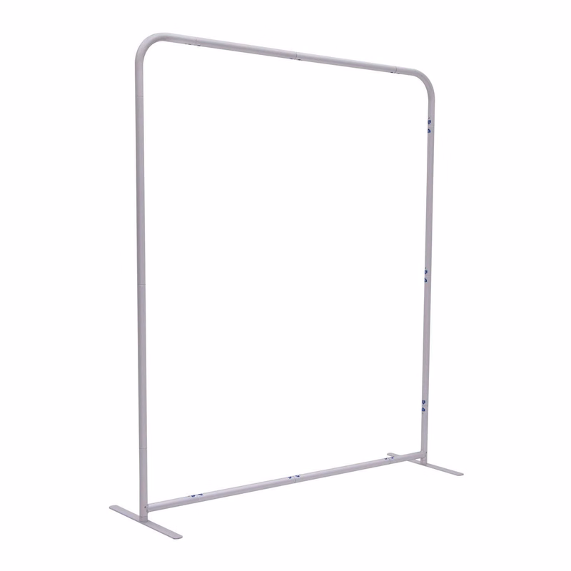 5'W x 72"H EuroFit™ Straight Wall Hardware