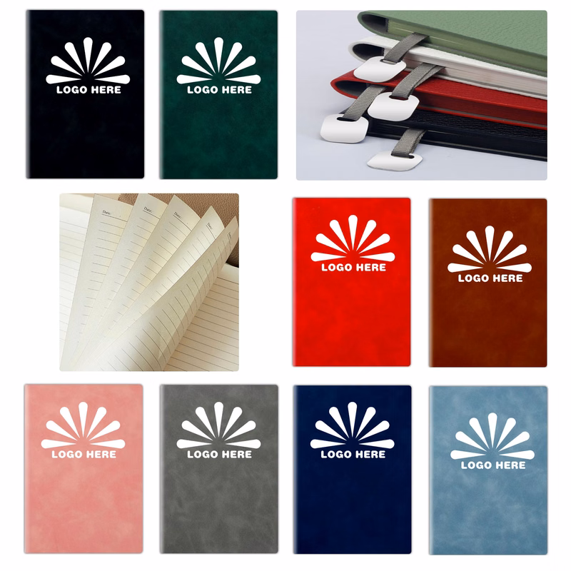 MOQ50 Simulated Leather Business Notebook