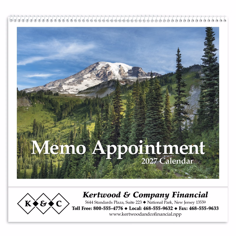 Triumph® Calendars Memo Appointment with Picture