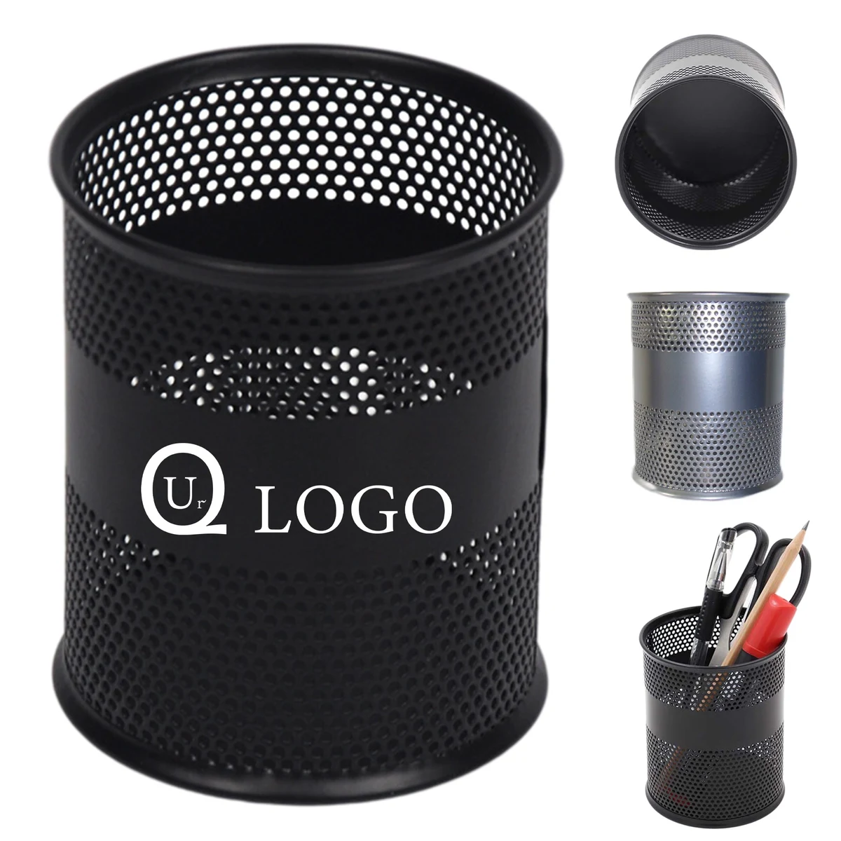 Metal Wire Mesh Pencil Holder 1
