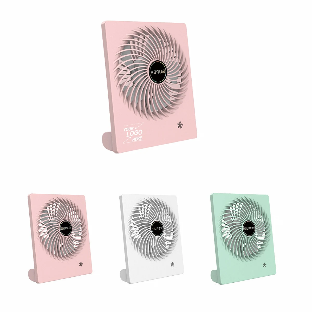 Portable USB Rechargeable Mini Desk Fan 1