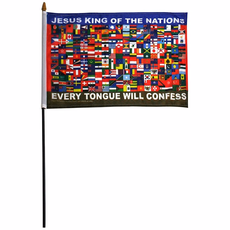 12" x 18" Nations Stick Flag