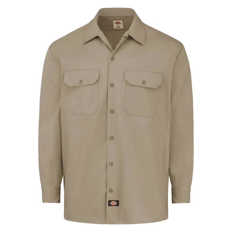 Dickies Men's Heavyweight Cotton Long Sleeve Shirt - 5549 1