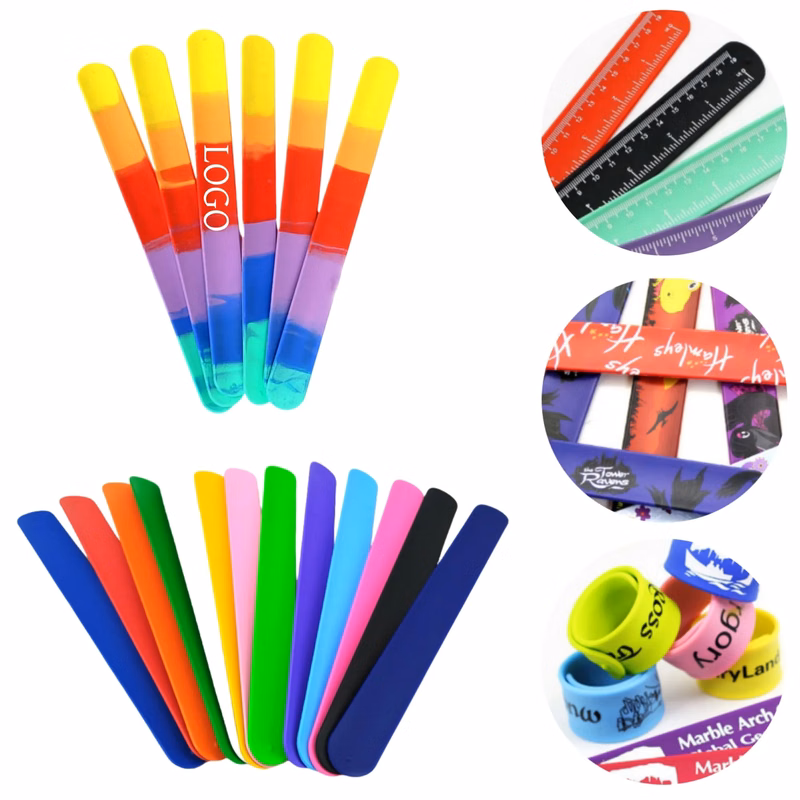 Flexible Silicone Snap Ring Bracelet Pop