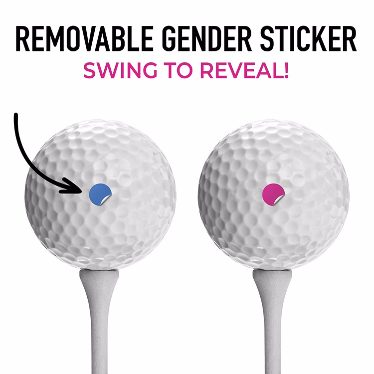 IZZO Gender Reveal Golf Balls