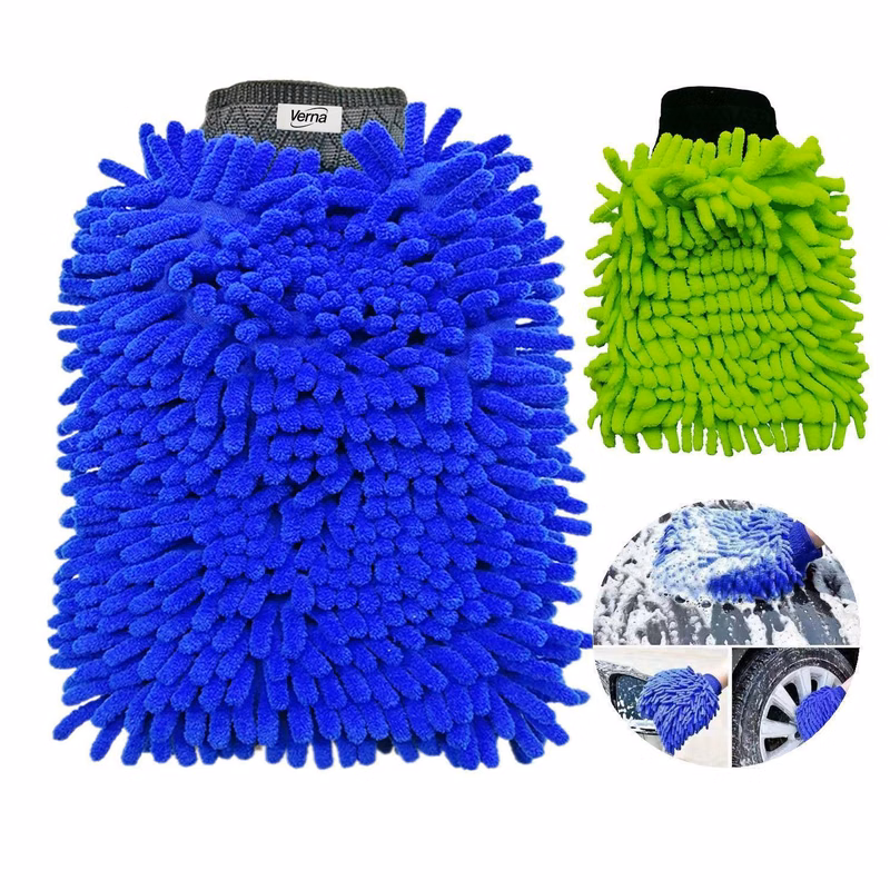 Scratch Free Double Sided Microfiber Car Wash Mitts