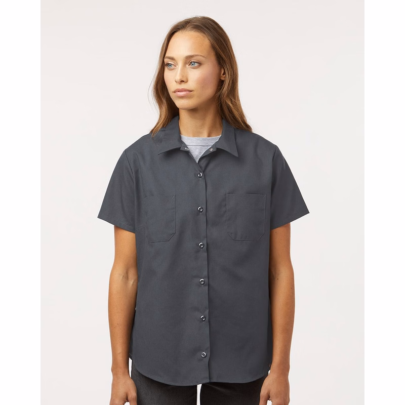 Women's Industrial Short Sleeve Work Shirt - 5350