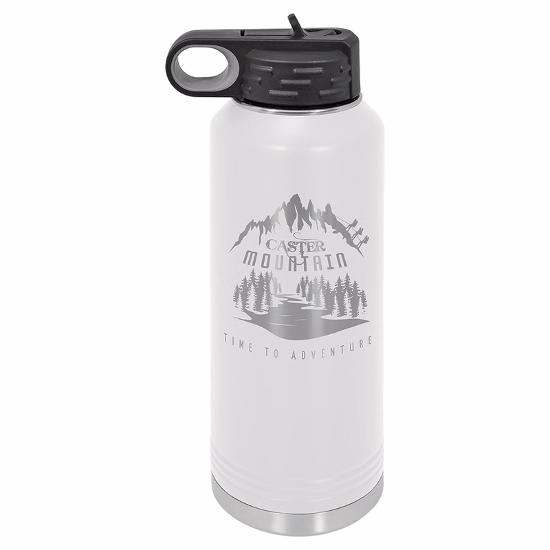 Polar Camel 40 oz. White Water Bottle