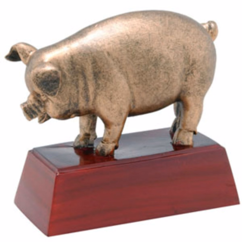 Pig Resin Sculpture