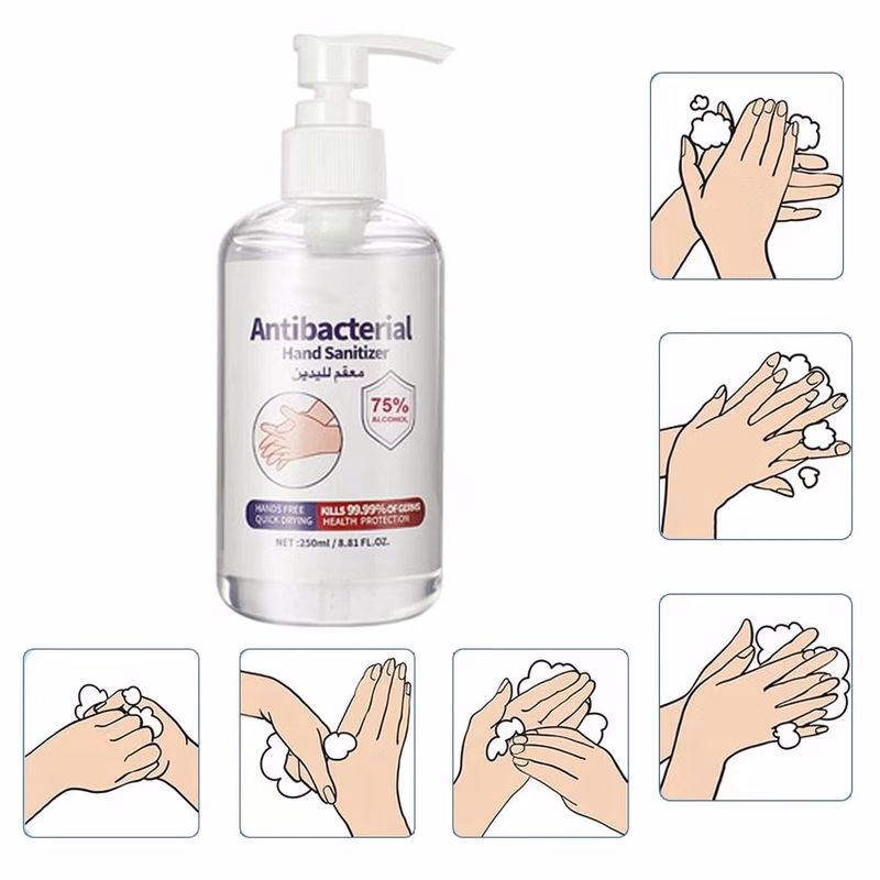 75% Alcohol Hand Sanitizer Gel 8 OZ