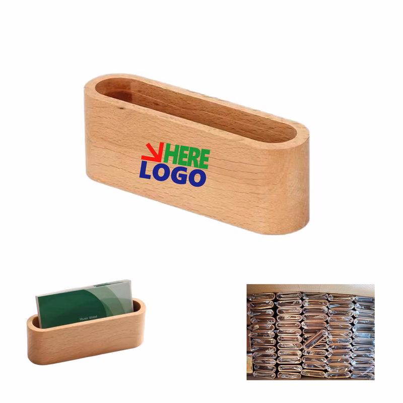 Solid Wood Card Holder
