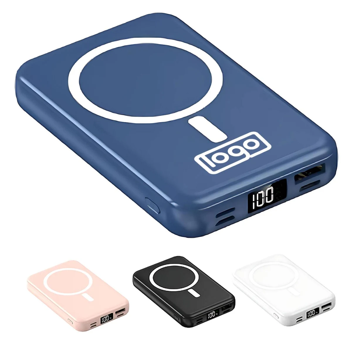 20000mah Wireless Charging Power Bank w/ Cable 1