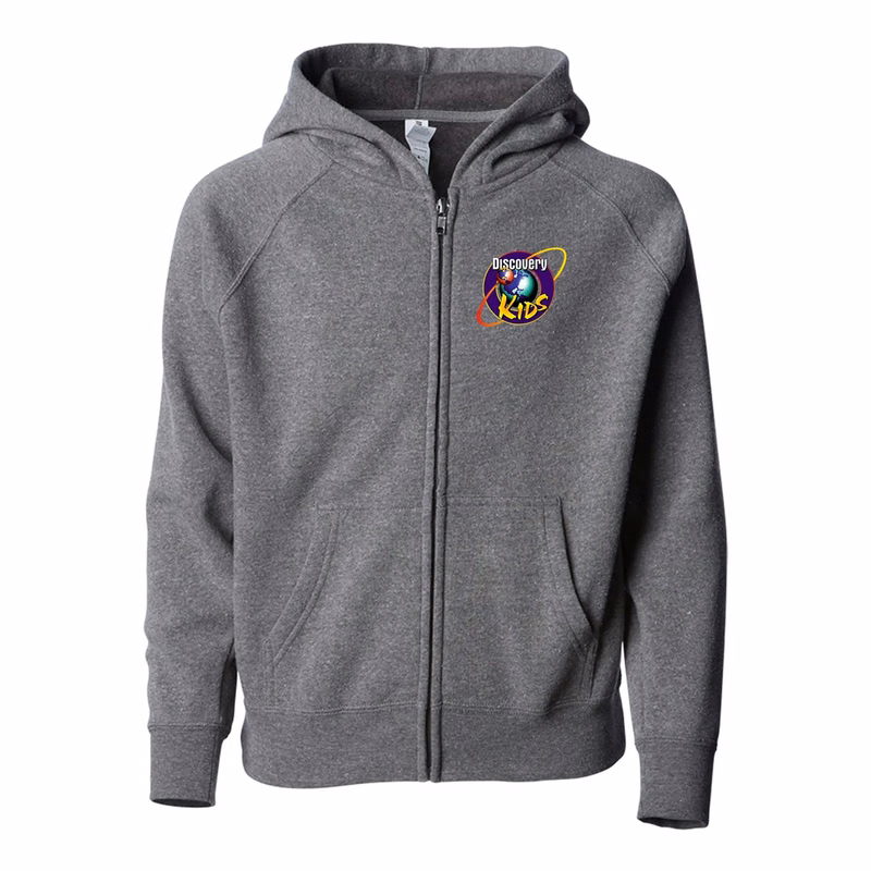 Independent Trading Toddler Lightweight Blend Zip Hood