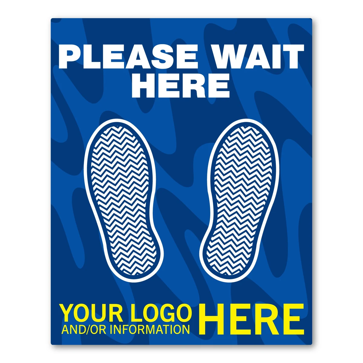 Rectangle Cement Decal - 16" x 20" 1