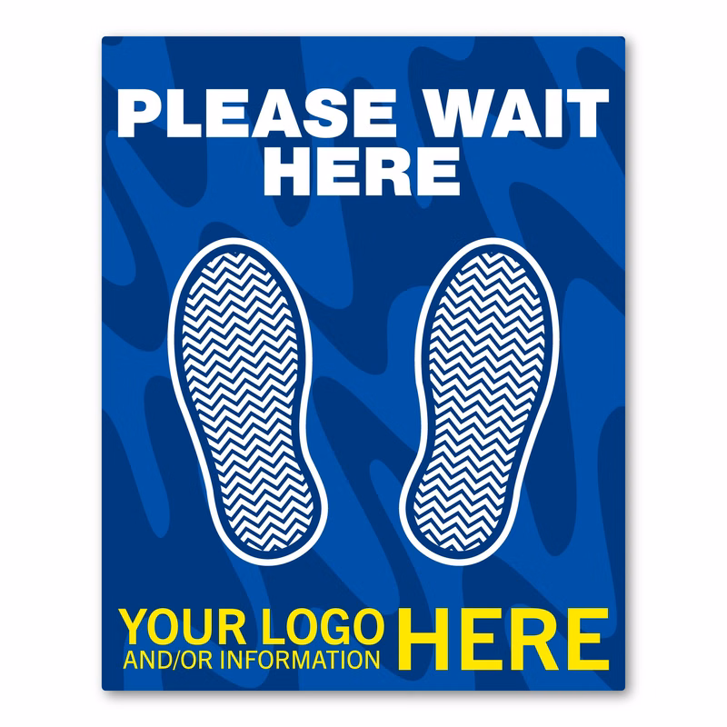 Rectangle Cement Decal - 16" x 20"