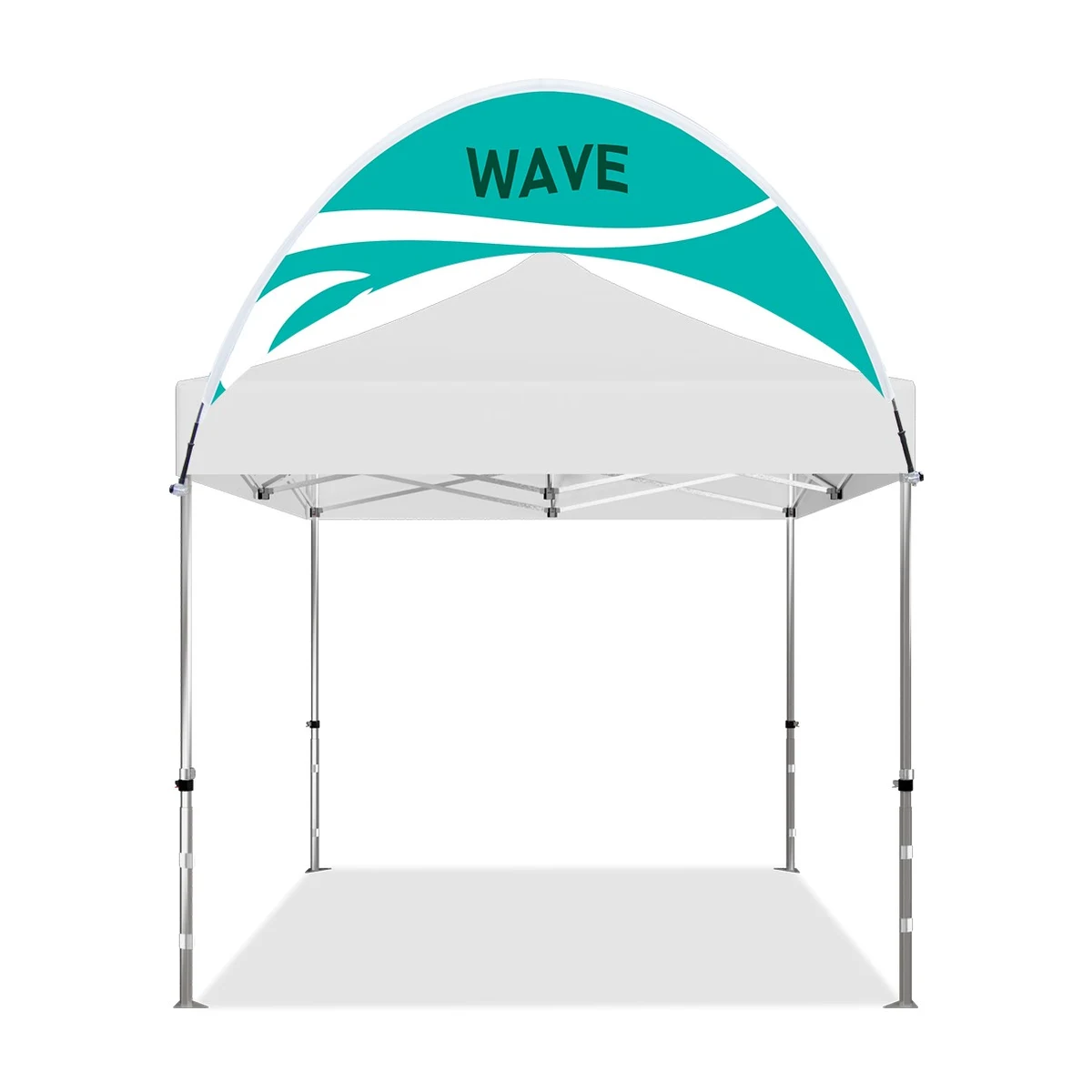 Curved Tent Billboard Banner 1