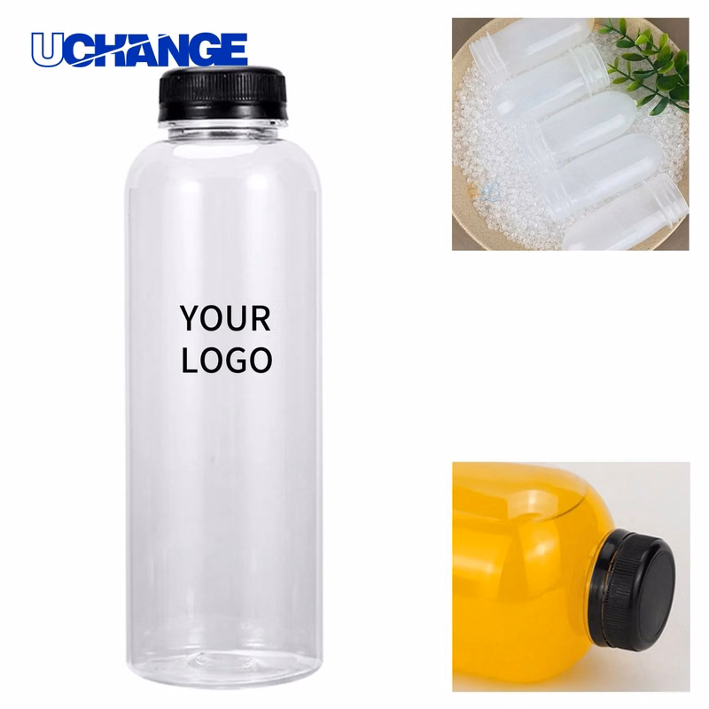 12 oz Transparent Plastic Drinking Bottle Drinkware for Daily Use