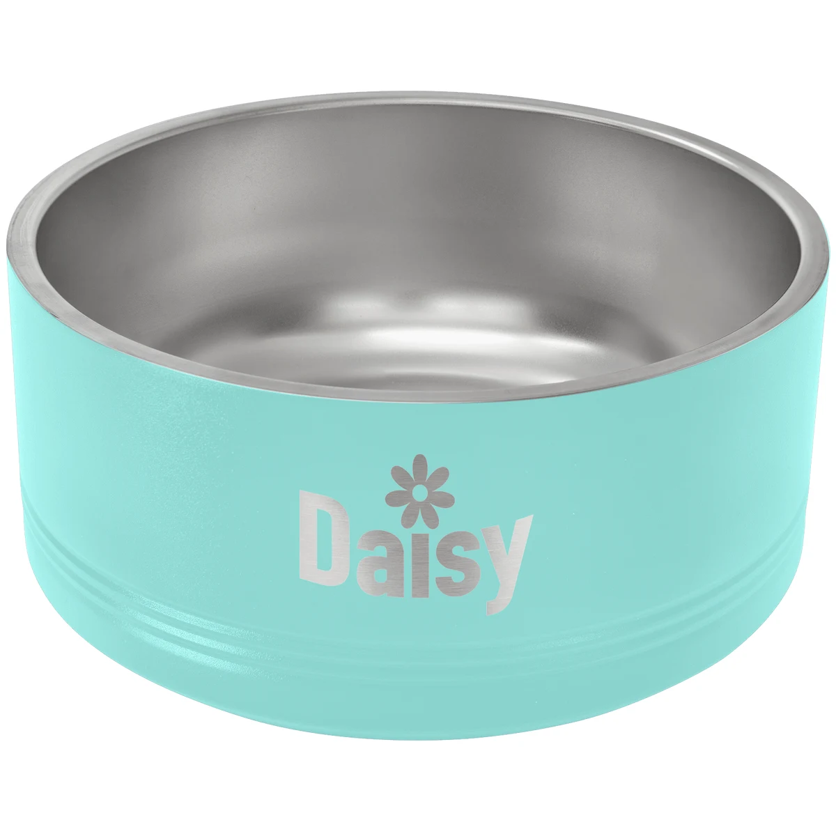 Polar Camel 64 oz. Large Teal Pet Bowl 1