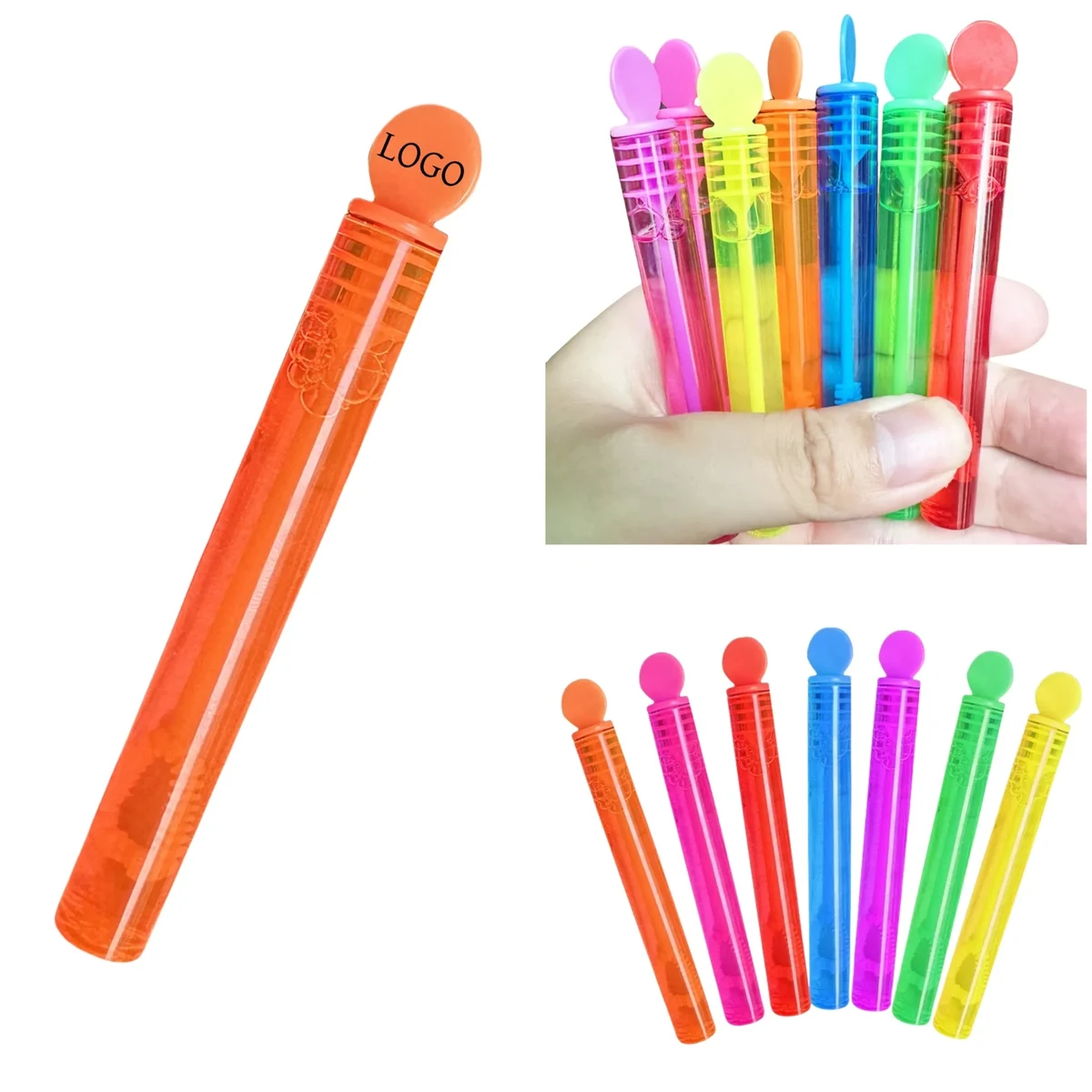 Empty Colorful Bubble Wands Assortment Party Concert 1