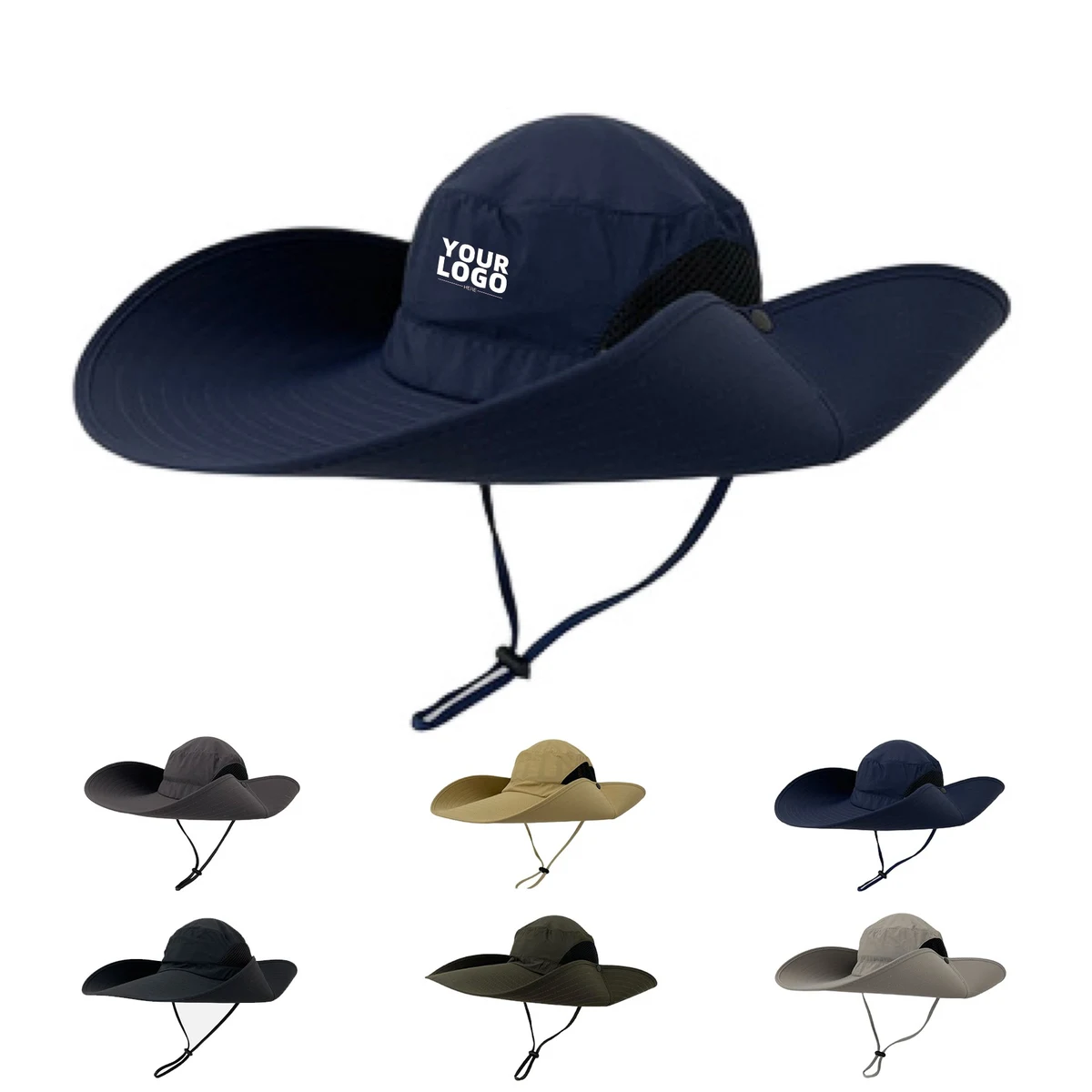 Unisex Bucket Hat With Wide Brim 1