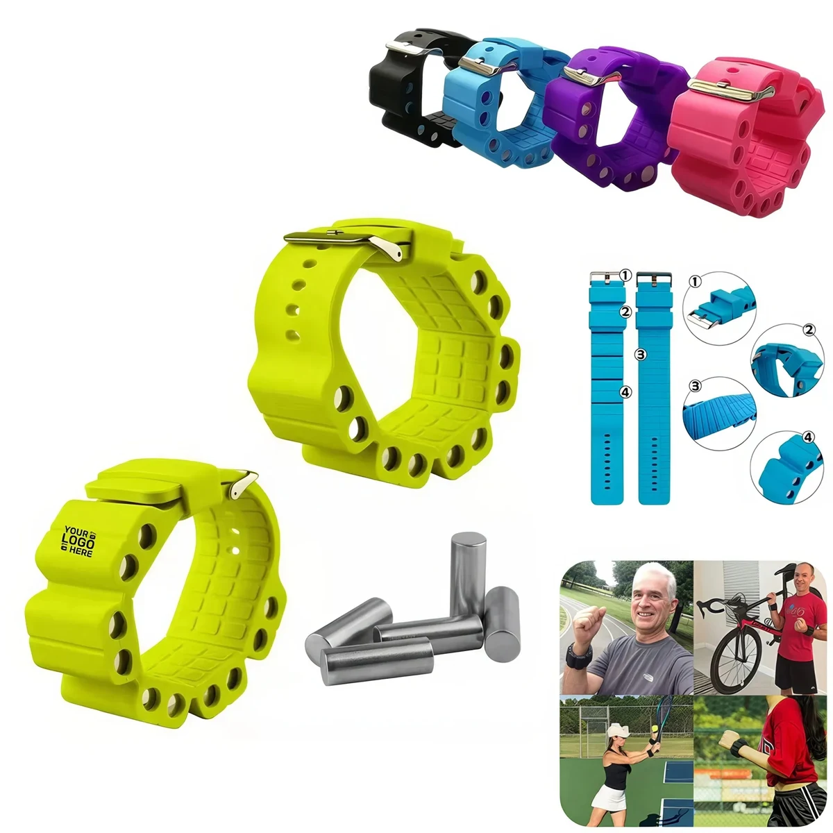 Adjustable Wrist Weights 1