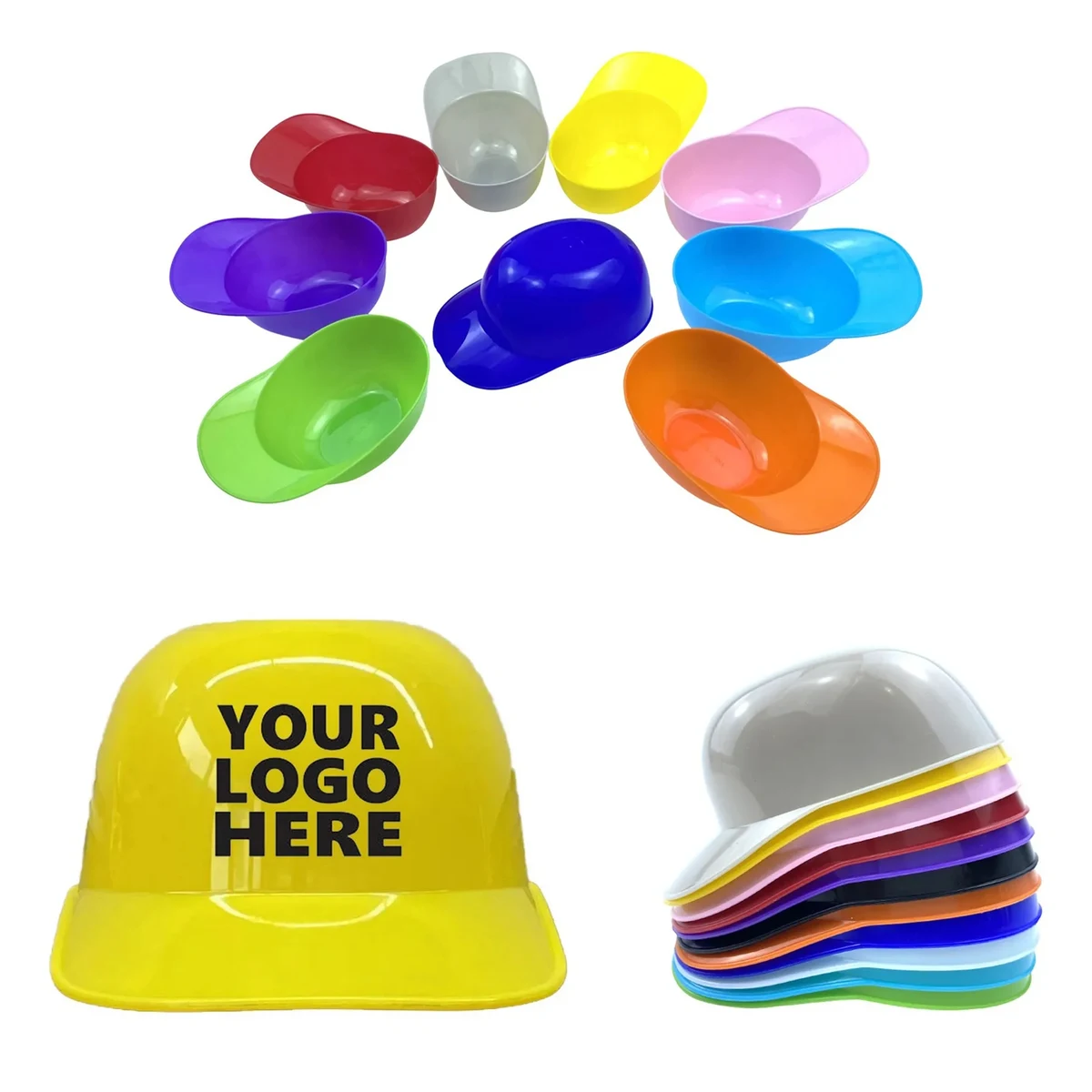 Mini Baseball Hat Ice Cream Bowl 1