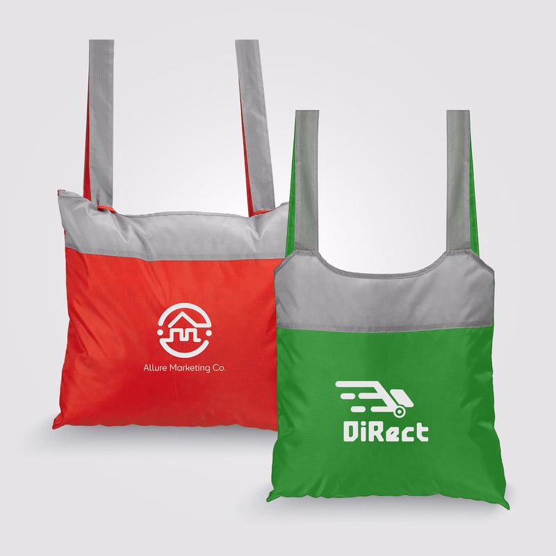 Transformer - Backpack & Foldaway Tote Bag - 210D Ripstop Polyester