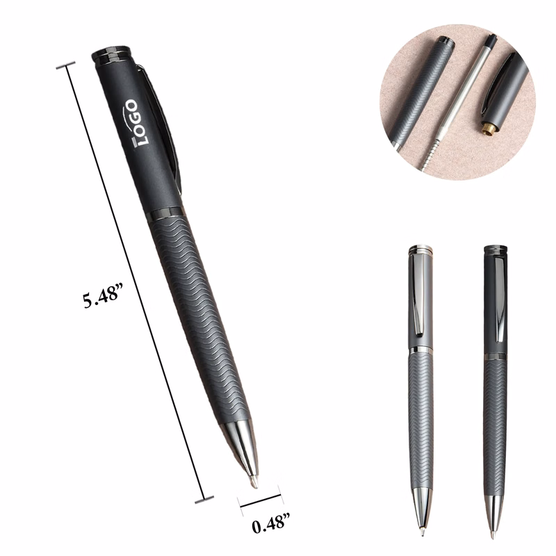 MOQ10 Metal Retractable Ballpoint Pen