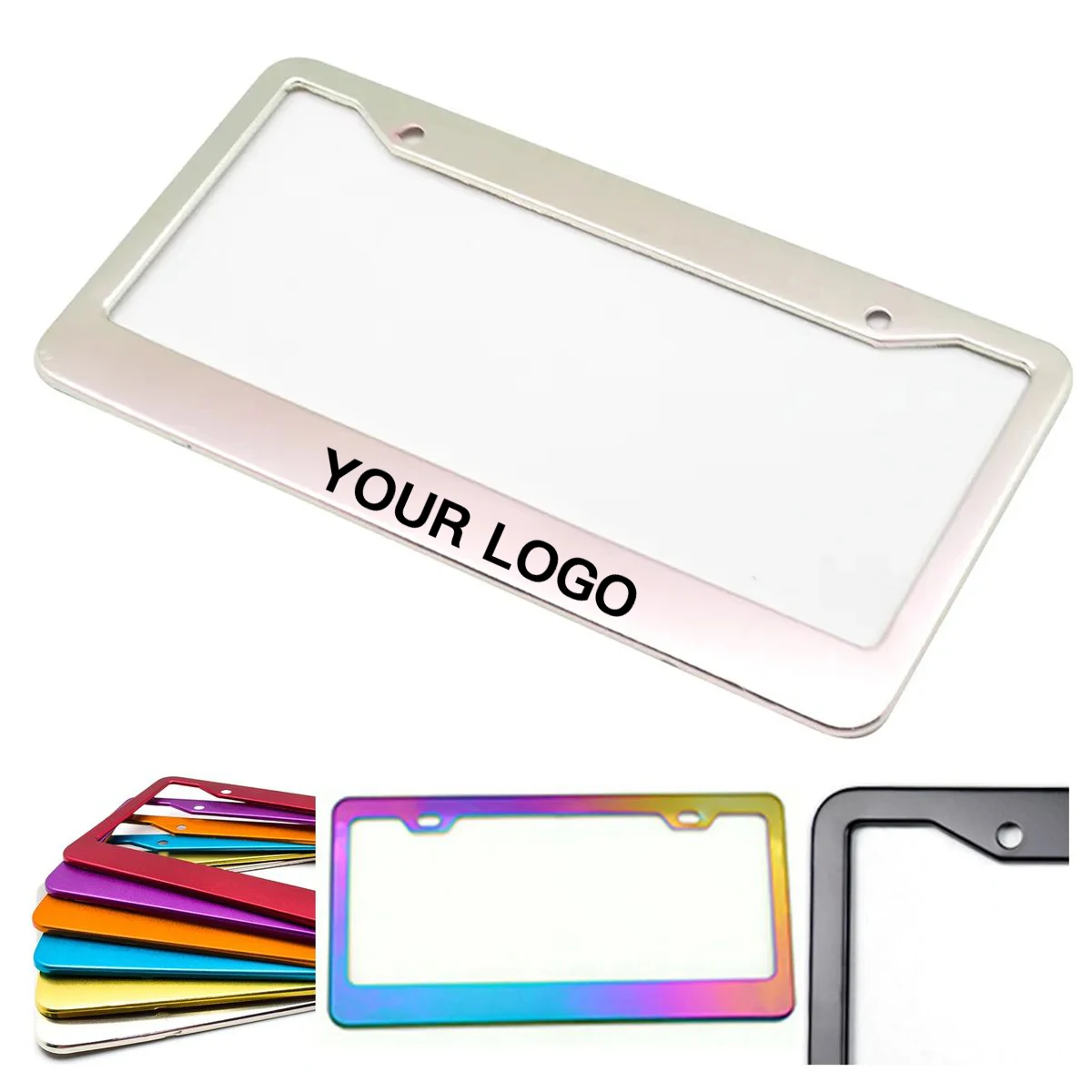 Full Color Print Vehicle Plate Frame 1