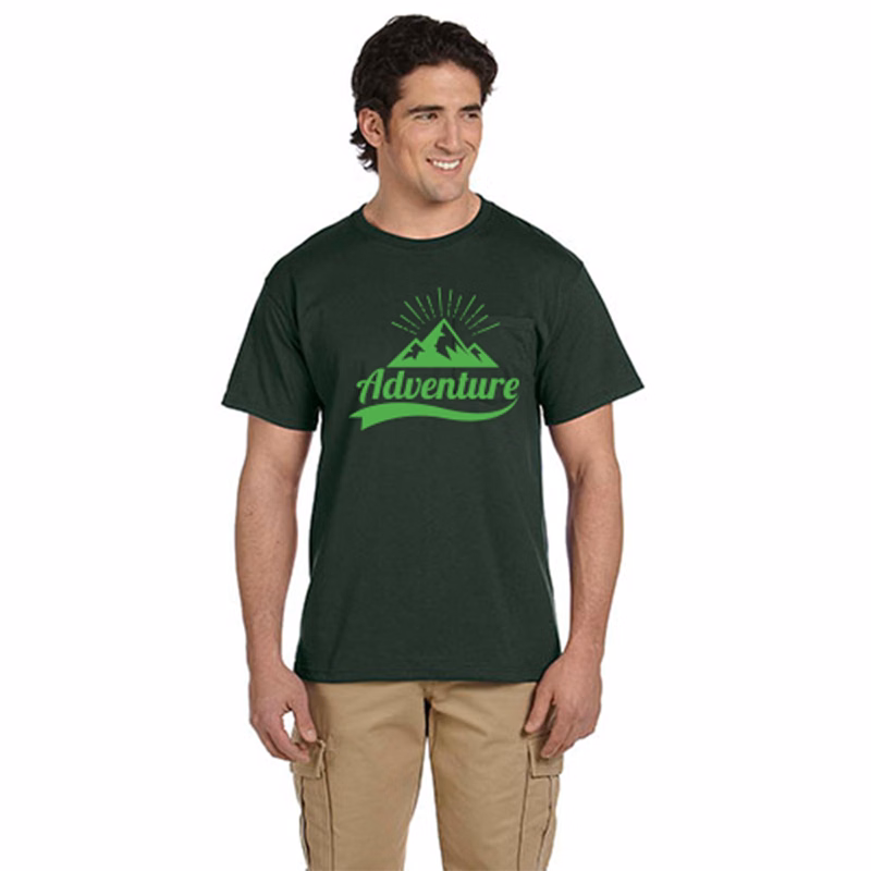 Jerzees Adult DRI-POWER ACTIVE Pocket Shirts 5.6 oz