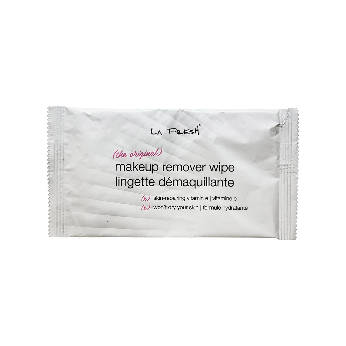 La Fresh Makeup Remover Wipe White Packaging 1