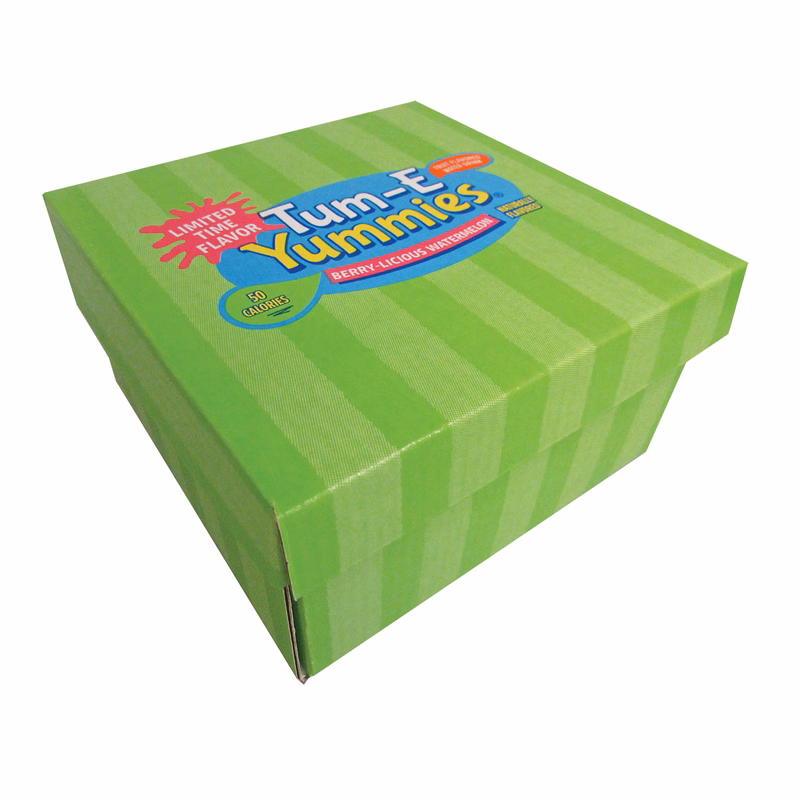 6" x 6 3/8" x 3 3/8" - Fold Above E-Flute Box