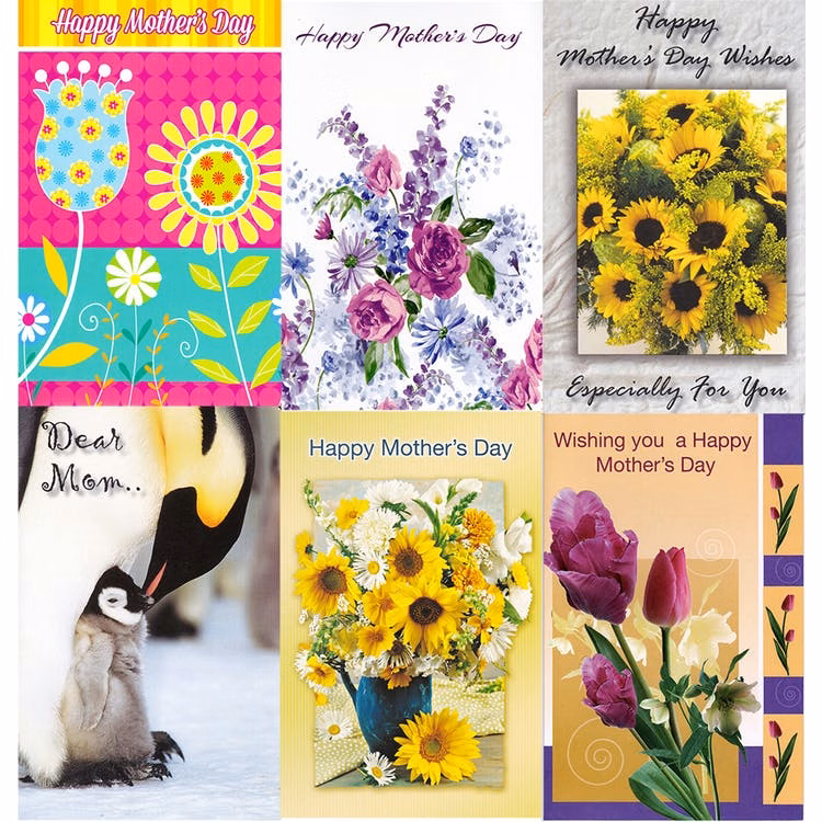 Mother's Day Cards - Assorted 5"x7.75"