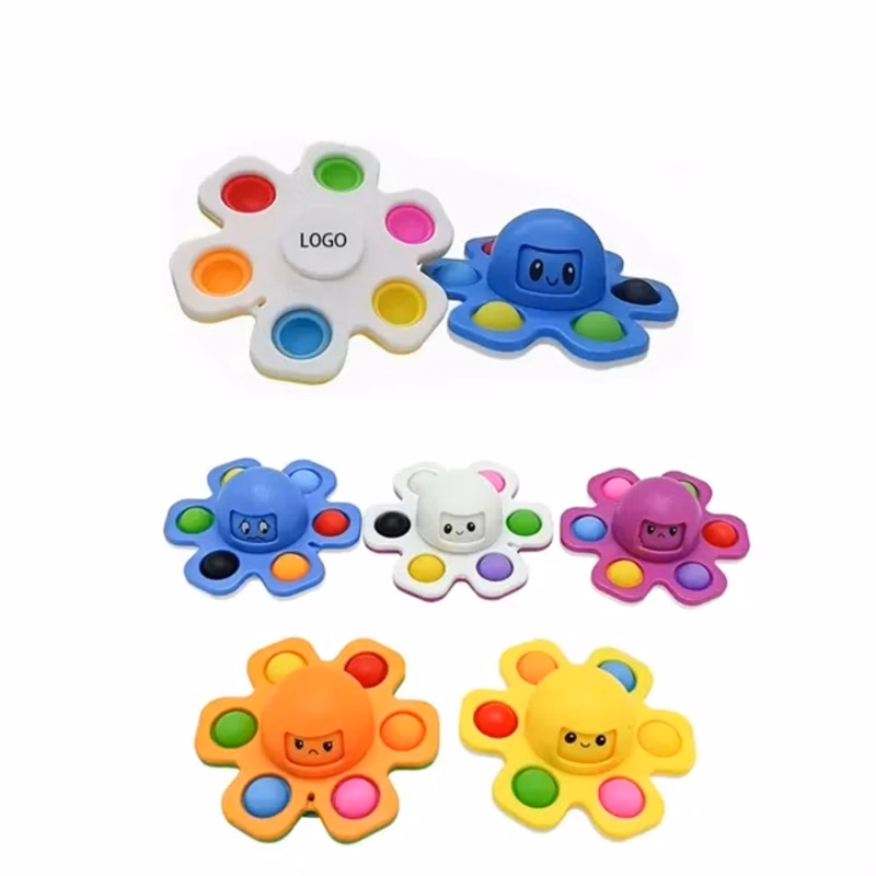 Fidget Spinner Face Changing Toy