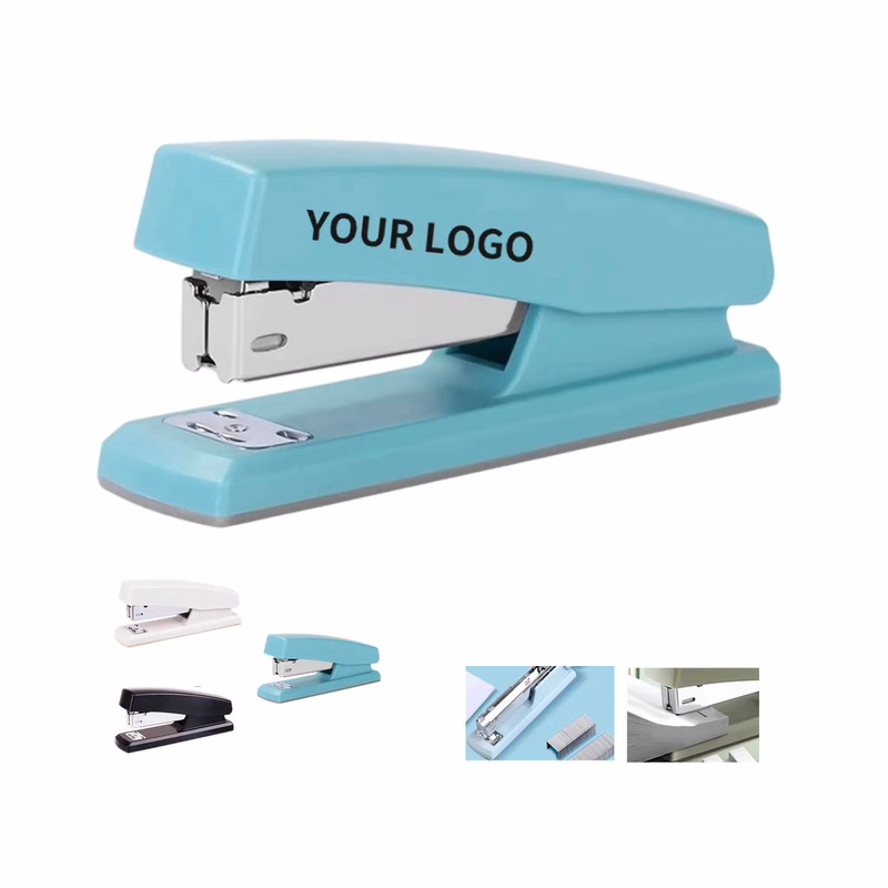 Plastic Office Stapler with Smooth Binding Mechanism